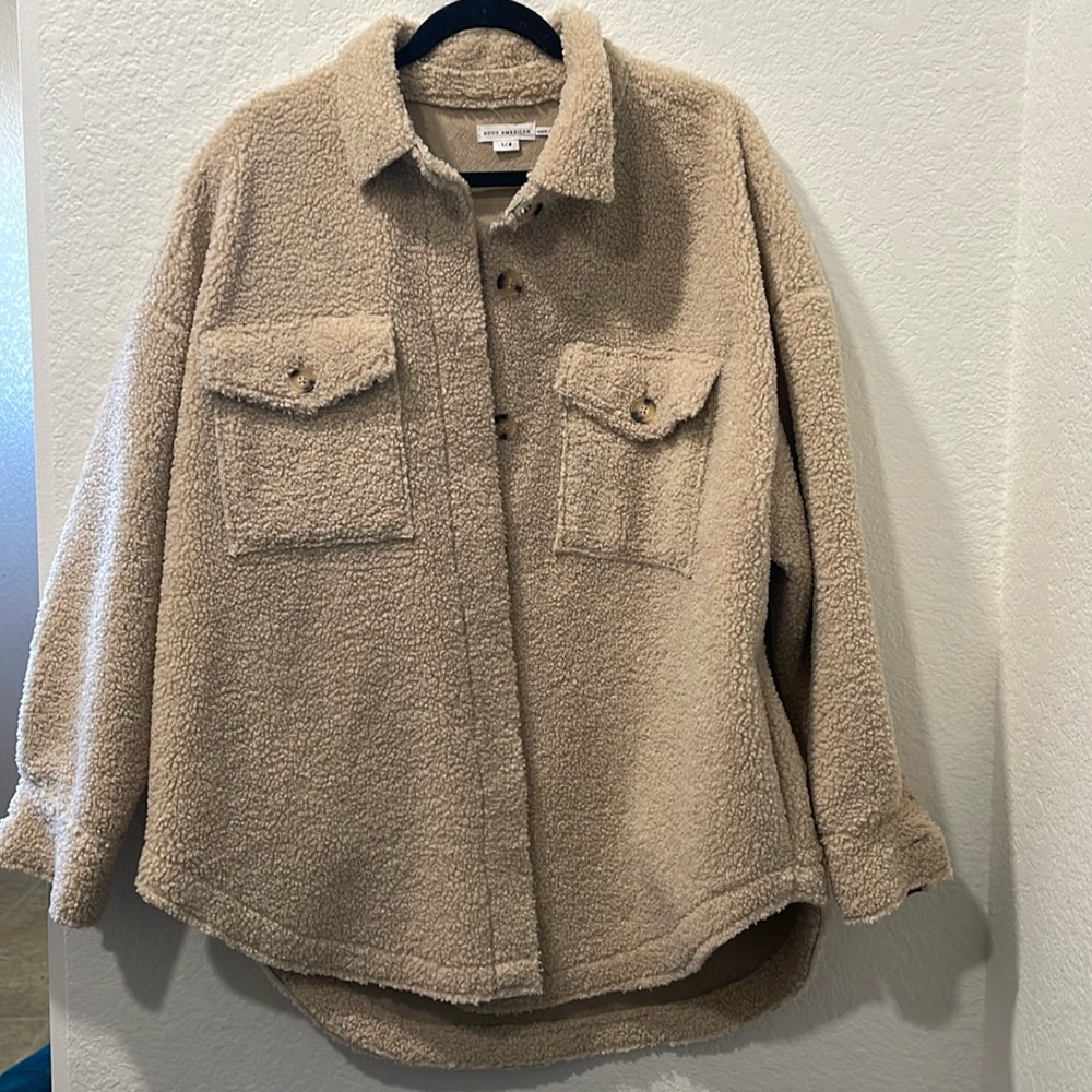 Good American | Sherpa Heavy Weight Jacket
